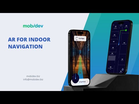 ARKit based AR indoor navigation in corporate campus