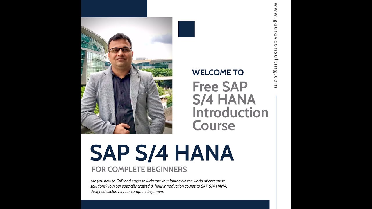 Dive into SAP S/4 HANA: A Beginner's Masterclass | Session 1