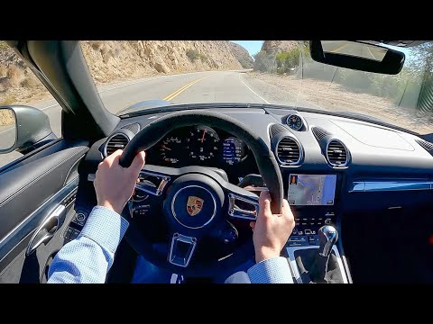 2021 Porsche Boxster GTS 4.0 - POV Test Drive (Binaural Audio)