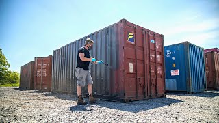 Buy a shipping container from a real company