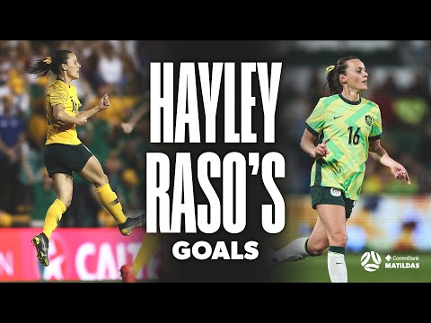 🎥 WATCH: Compilation of Hayley Raso's goals over the years ⚽️🎀