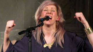 Ellie Goulding sings &quot;Salt Skin&quot;  at Little Noise Sessions,  Union Chapel 20th November 2010