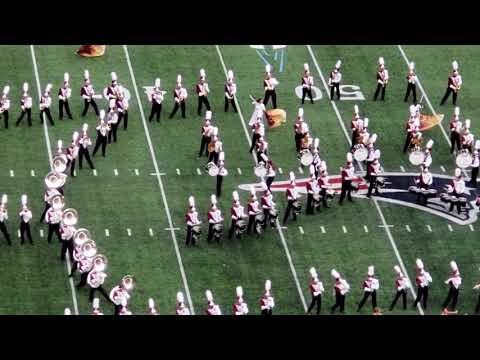 UMass marching band at Pat's game