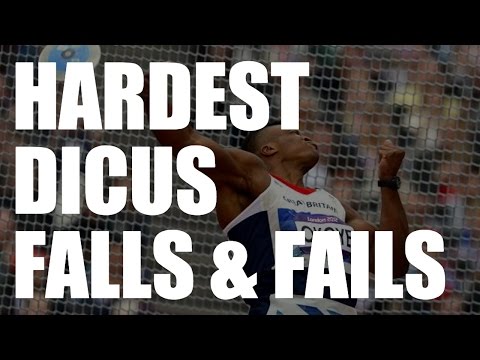 Hardest Discus Falls And Fails Compilation