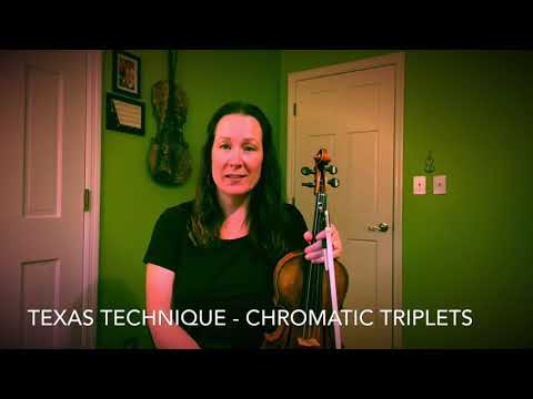 Texas Technique - Chromatic Triplets