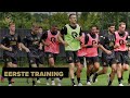 Eerste training seizoen 2021/2022