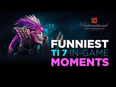 The MOST Funny In-Game Moments of The International 2017 (Dota 2)