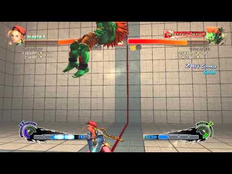 Ultra Street Fighter IV battle: Cammy vs Blanka