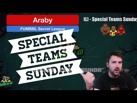 Araby Team (FUMBBL) - Special Teams Sunday - Unofficial Blood Bowl Teams (Bonehead Podcast)