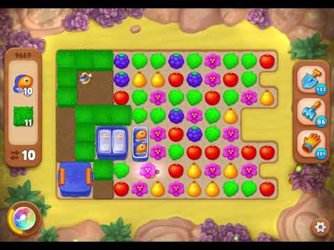 GardenScapes Level 9669 no boosters
