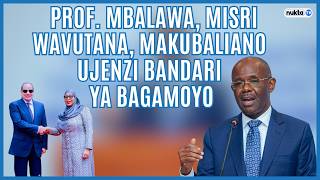 Prof. Mbalawa, Waziri Misri wavutana, makubaliano ujenzi Bandari ya Bagamoyo