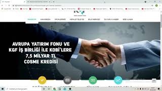 KOSGEB KREDİ GARANTİ FONU AÇIKLAMASI(KGFDEN YARARLANMAYAN KALMAYACAK!)