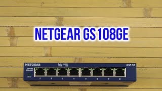 Netgear GS108GE - відео 1