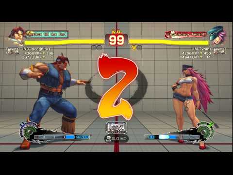 USFIV~ T.Hawk (IND Incognitus) vs.  Poison (UM Tyrant) HD