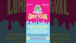 The FIRST EVER Joke WRLD Comedy Festival is really happening 🤯😳