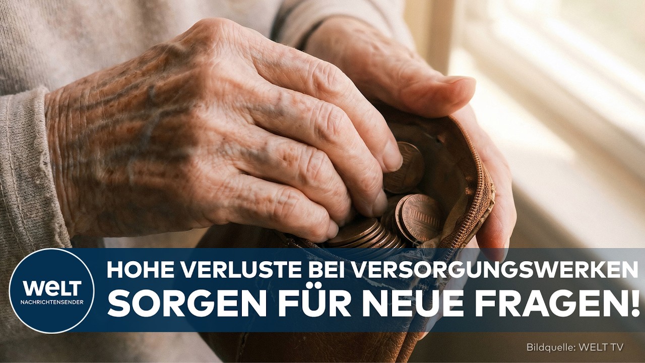 VERSORGUNGSWERKE UNTER DRUCK: 300 Milliarden Euro im Fokus! Hohe Verluste sorgen für Fragen!