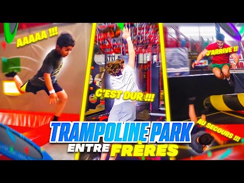 I'M TAKING MY LITTLE BROTHERS TO THE TRAMPOLINE PARK! It's a nightmare... [Between Brothers Episo...