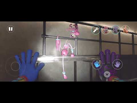 "All Mini Mommy Long Legs Encounters and Scary Moments" - Poppy Playtime Chapter 4 Mobile Movie Clip