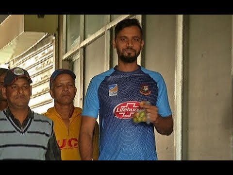 ক্রিকেট মাঠে এমপি মাশরাফির প্রথম অনুশীলন