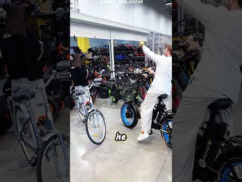 He Pulled a Bike Swap Prank in the Shop — So the Saleswoman Did This! #funny