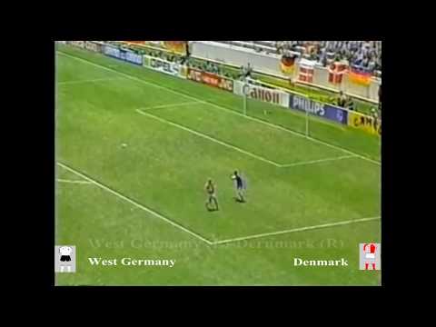 West Germany vs Denmark Group E World cup 1986