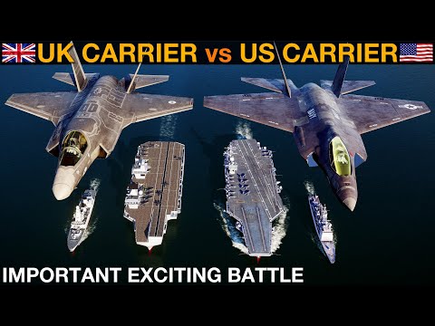 2025 UK Carrier Group vs 2025 US Carrier Group (Naval Battle 98) | DCS