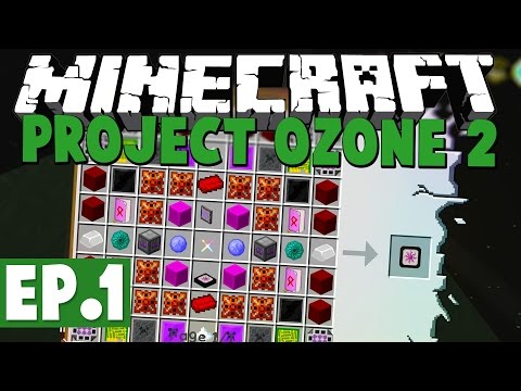 Minecraft Project Ozone 2 Kappa Mode! #1 [Modded HQM Skyblock]