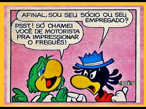 Zé Carioca   O taxi do Zé - quadrinhos Disney