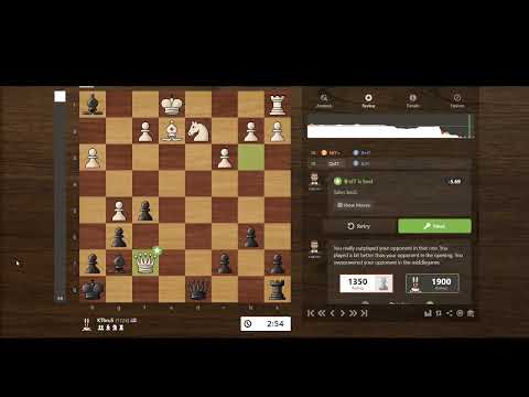 I accidentally trapped his Queen