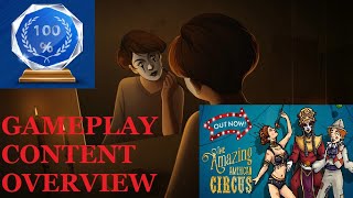 THE AMAZING AMERICAN CIRCUS GAMEPLAY CONTENT OVERVIEW // ALL YOU NEED TO KNOW ABOUT THE GAME