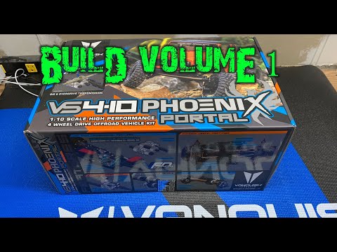 Vanquish VS410 Phoenix Portal build volume 1 - Evol Villain RC