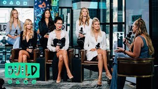 Shanina Shaik, Devon Windsor, Caroline Lowe, Hannah Ferguson, Nadine Leopold & Ping Hue Talk NYFW's video
