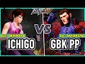 KOF XV Ichigo Yuri Shingo Kim Vs GBK PP Antonov Maxima Haohmaru