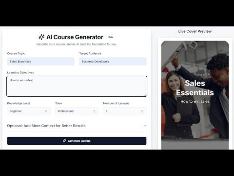 QuikAuthor 106: Using the AI Course Generator to Create Courses