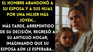 EL HOMBRE ABANDONÓ A SU ESPOSA Y A SUS HIJAS POR UNA MUJER MÁS JOVEN… ARREPENTIDO DE SU DECISIÓN…