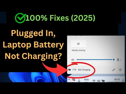 7 Ways To Fix 0 Charging Problem on Laptop 2024 2024 FIX Laptop Battery Not Charging Problem