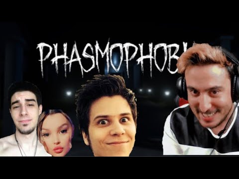 Fargan jugando por primera vez a Phasmophobia con (rubius,alexby11,aroyitt)