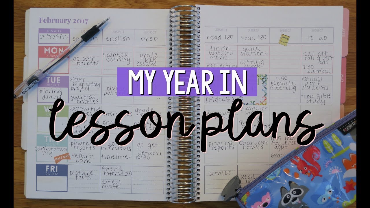 My ENTIRE Year in Lesson Plans! | 6th Grade ELA and Read 180