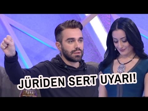 Niran Yalaz Sinirlerine Hakim Olamayınca Jüri Uyardı!