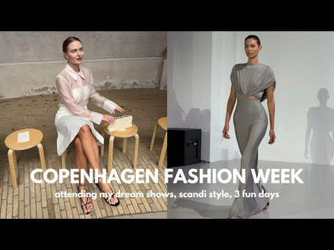 Copenhagen Fashion Week⎢attending my dream shows, scandi style, 3 fun days