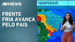 Previsão do tempo: Alerta de temporais no Sul, Sudeste e Centro-Oeste