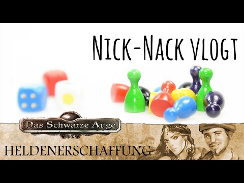 Vlog: DSA5 Charaktererschaffung