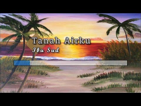 [Karaoke] ♬ Ibu Sud - Tanah Airku ♬ +Lirik Lagu [PIANO]