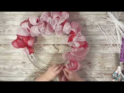 How To Make a Wreath Using The Bubble Method