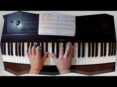 Anuel AA - Quiere Beber (Piano Chords / Tutorial)