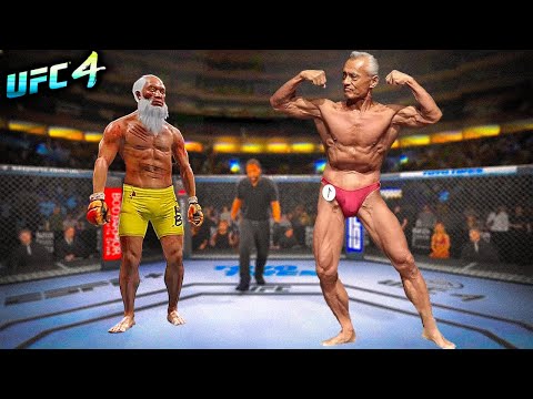 Old Bruce Lee vs. Tsutomu Tosaka (EA sports UFC 4)