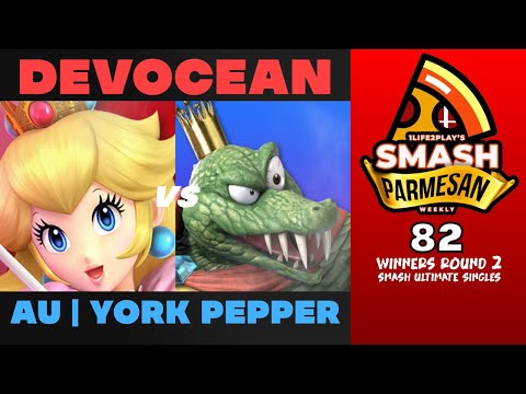 Devocean vs AU  york pepper - Smash Ultimate Singles Winners Round 2 Smash Parmesan 82 - Peach vs Ki