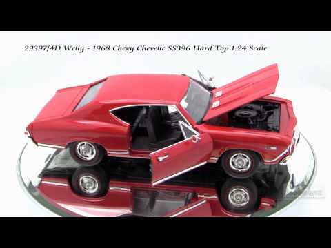 29397 4D Welly 1968 Chevy Chevelle SS396 124 Scale Diecast Wholesale