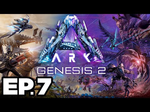 🐟 🦖 SPINO / BARYONYX DINOSAURS TAME ATTEMPT!!! - ARK: Genesis Part 2 Ep.7 (Gameplay / Let's Play)