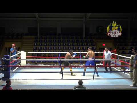 Israel Lopez VS Carlos Cruz - Pinolero Boxing Promotions